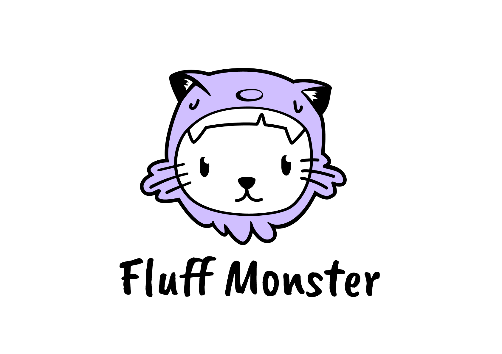 Fluff Monster mono logo