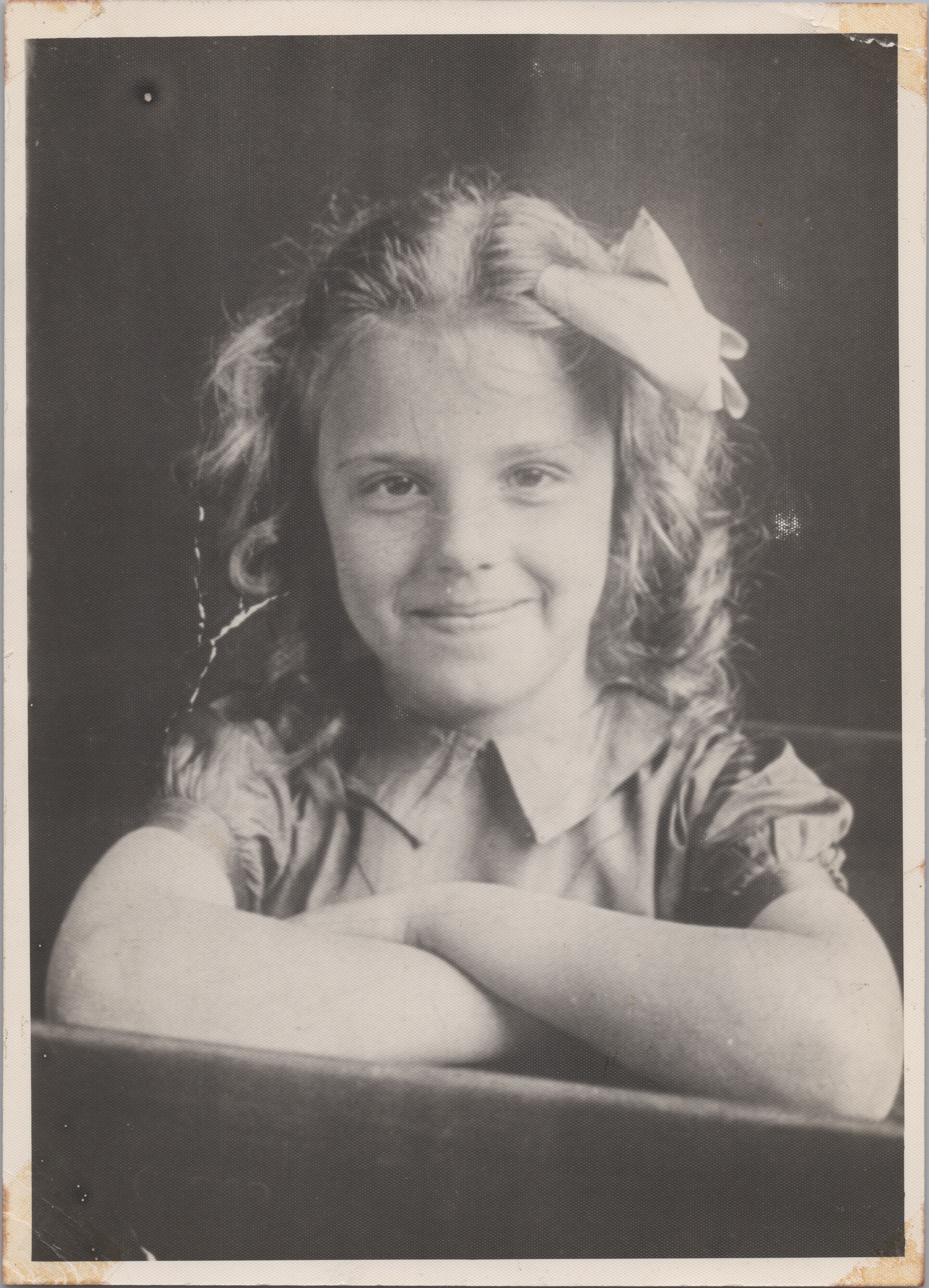 One of the youngest photos of her I know of.