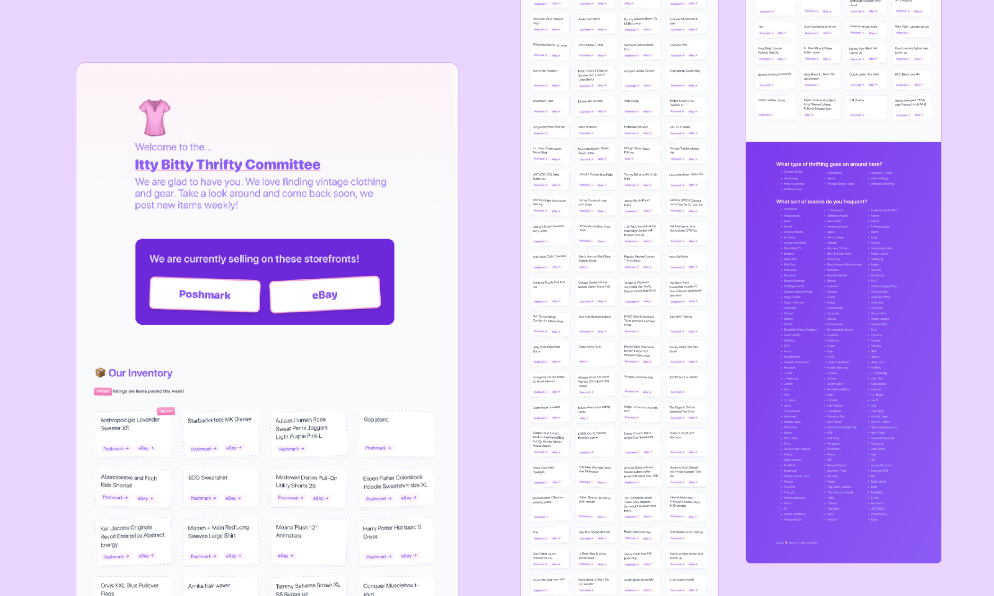 Itty Bitty Thrifty Committee thumbnail